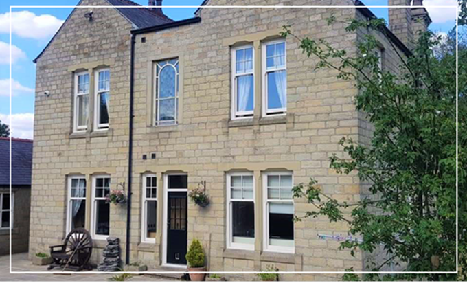 UPVC Edwardian Style Sash Windows